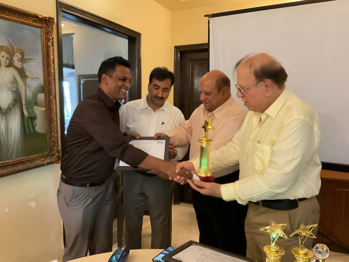 Wadbrosairtech's tweet photo. Gold Sales Champion – Mumbai Team
Congratulations to Bijju Nair and Anshoo Dubey for earning the title of Gold Sales Champion 2025–26 at the Wadbros National Sales Meet
Visit: https://t.co/JeCKKaAJKe
#Wadbros #GoldSalesChampion #MumbaiTeam #PerformanceExcellence #TeamWadbros https://t.co/eEeUT8BUAD