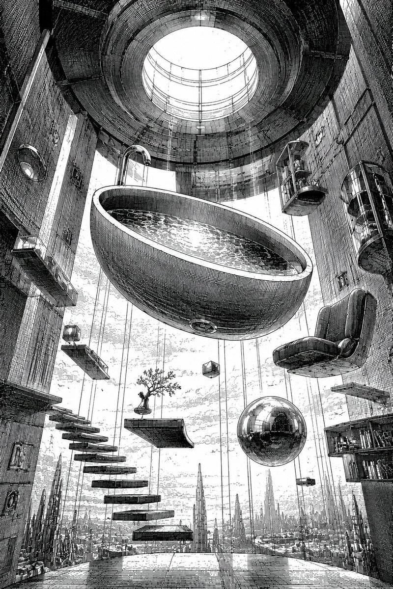 dorami_subac's tweet photo. 『巨匠設計シリーズ 風呂空間』
Master Design Series
Bath Spaces Vol. 3 (201–300)
Kindle版 https://t.co/mvtpWvOhF6
#線画 #LineArt #モノクロ #イラスト #Kindle
#建築 #空間構成 #Bathroom #Architecture https://t.co/uhBBR48VIn