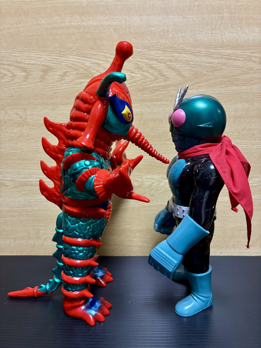 REAL315000000's tweet photo. 仮面ライダー VS ヒッポリト星人
#RHND
#realxhead
#真頭玩具
#リアルヘッド
#さくらトイズ
#ymsf https://t.co/11UU9m2Y7E