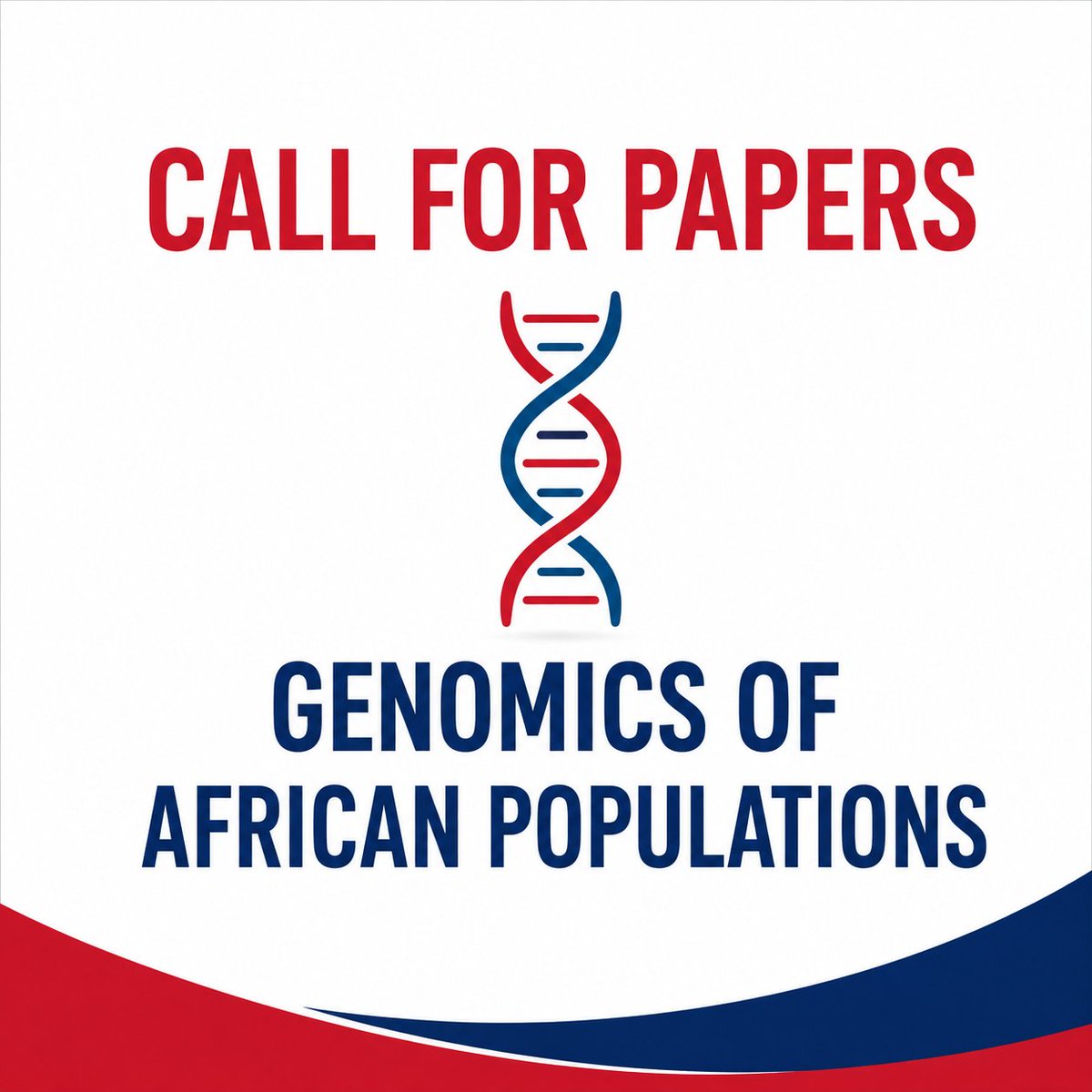 FAISAfrica's tweet photo. 🧬 Call for Papers: Explore African genomics' role in disease risk, treatment, and precision medicine.
📅 Deadline: 18 Jan 2027
🔗 https://t.co/qJjssvY5du
#FAIS #AfricanScience #Genomics #Immunogenetics #CallForPapers #Research https://t.co/COuaoM3c1z