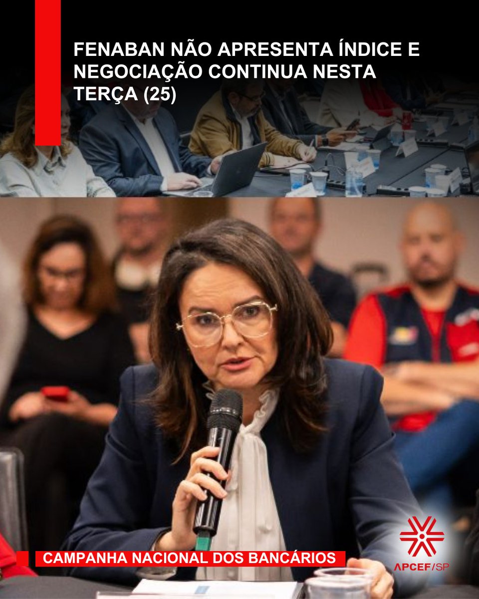 apcefsp's tweet photo. 📢A categoria continua mobilizada e cobrando uma proposta que valorize os trabalhadores e avance nas reivindicações da Campanha Nacional.

✊ A luta continua! Acompanhe as atualizações e fique por dentro das negociações.

➡️ https://t.co/PGsMIQ2n3u

#ApcefSP #CampanhaNacional https://t.co/vMzVAnPVbO