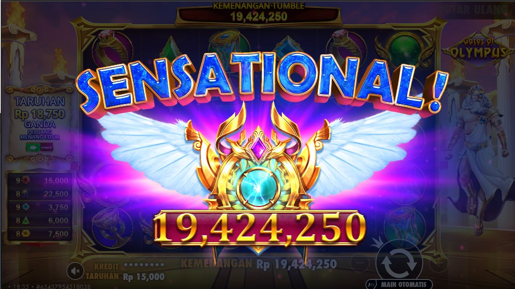 MargaretWi8379's tweet photo. 🔥 SENSATIONAL! JACKPOT MELEDAK! 🔥

Sekali spin, langsung bawa pulang kemenangan Rp19.424.250! 💰💥
Dewa Olympus benar-benar lagi berpihak! ⚡🏛️
Spin beruntung, kemenangan fantastis! 🎰🔥

#SensationalWin #Jackpot #BigWin #SlotWin #GatesOfOlympus https://t.co/C4kDsenepJ