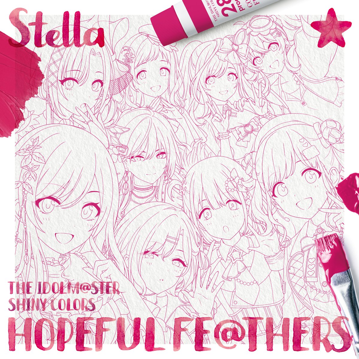 lantis_imasSC's tweet photo. 2026年9月16日(水)発売
「THE IDOLM@STER SHINY COLORS HOPEFUL FE@THERS -Stella-」🎨

⏩収録楽曲
1. MAGICAL FOREST / 櫻木真乃 (CV.関根 瞳)
作詞：渡邊亜希子　作曲：石黑剛、常楽寺澪　編曲：石黑剛

2. 恋するクオリア / 月岡恋鐘 (CV.礒部花凜)
作詞：真崎エリカ　作曲：成本智美 (SUPA LOVE)　編曲：賀佐泰洋 (SUPA LOVE)

3. ハグルマヒマワリ / 小宮果穂 (CV.河野ひより)
作詞：古屋 真　作曲：大谷月斗　編曲：清水"カルロス"宥人 (KEYTONE)

4. ナイススパイス研究会 / 園田智代子 (CV.白石晴香)
作詞：渡邊亜希子　作曲：矢吹香那　編曲：前口ワタル

5. どっちみちLOVE / 大崎甘奈 (CV.黒木ほの香)
作詞：常楽寺澪　作曲：石黑剛、 常楽寺澪　編曲：石黑剛

6. ワタシグラビティ / 芹沢あさひ (CV.田中有紀)
作詞：倉持マミ　作曲・編曲：APAZZI

7. ダミーガール / 樋口円香 (CV.土屋李央)
作詞・作曲・編曲：涼木シンジ (KEYTONE)

8. Crying Diamond / 緋田美琴 (CV.山根 綺)
作詞：真崎エリカ　作曲：成本智美 (SUPA LOVE)　編曲：賀佐泰洋 (SUPA LOVE)

9. Imaginary / 鈴木羽那 (CV.三川華月)
作詞：園田健太郎　作曲・編曲：ねりきり (KEYTONE)

10. プラニスフィア ～planisphere～ -9 colors- / Team.Stella
作詞：松井洋平　作曲：ArmySlick、Giz'Mo (from Jam9)　編曲：山口朗彦

⏩ご予約・ご購入はこちら
https://t.co/t0VyXVbufj

#シャニマス #idolmaster