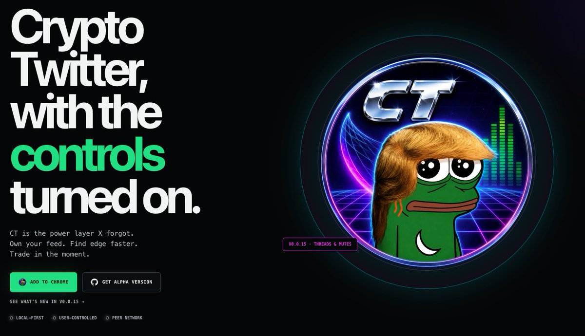 ctextension's tweet photo. ct v0.0.15 now available on the chrome store

gm https://t.co/XiRyIpAGsh