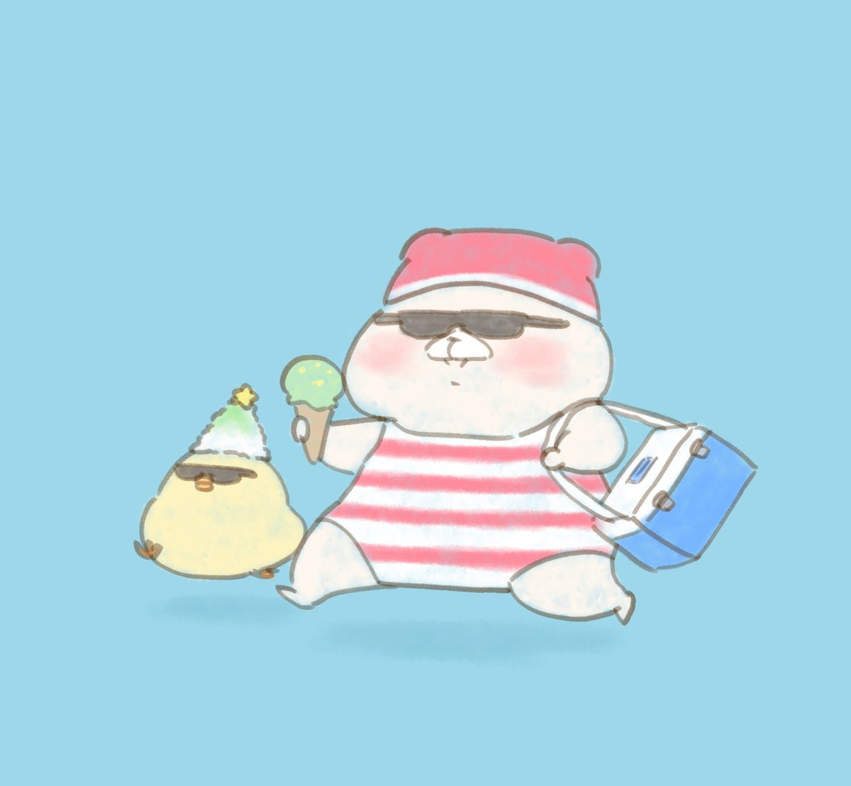 tamsorogi's tweet photo. サマークリスマスだよー https://t.co/d9USauxRjr