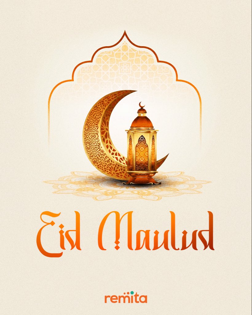 RemitaNET's tweet photo. Happy Eid El Maulud from all of us at Remita! 🌙
#Remita #Eid #EidElMaulud https://t.co/IuW5Wn3oZJ