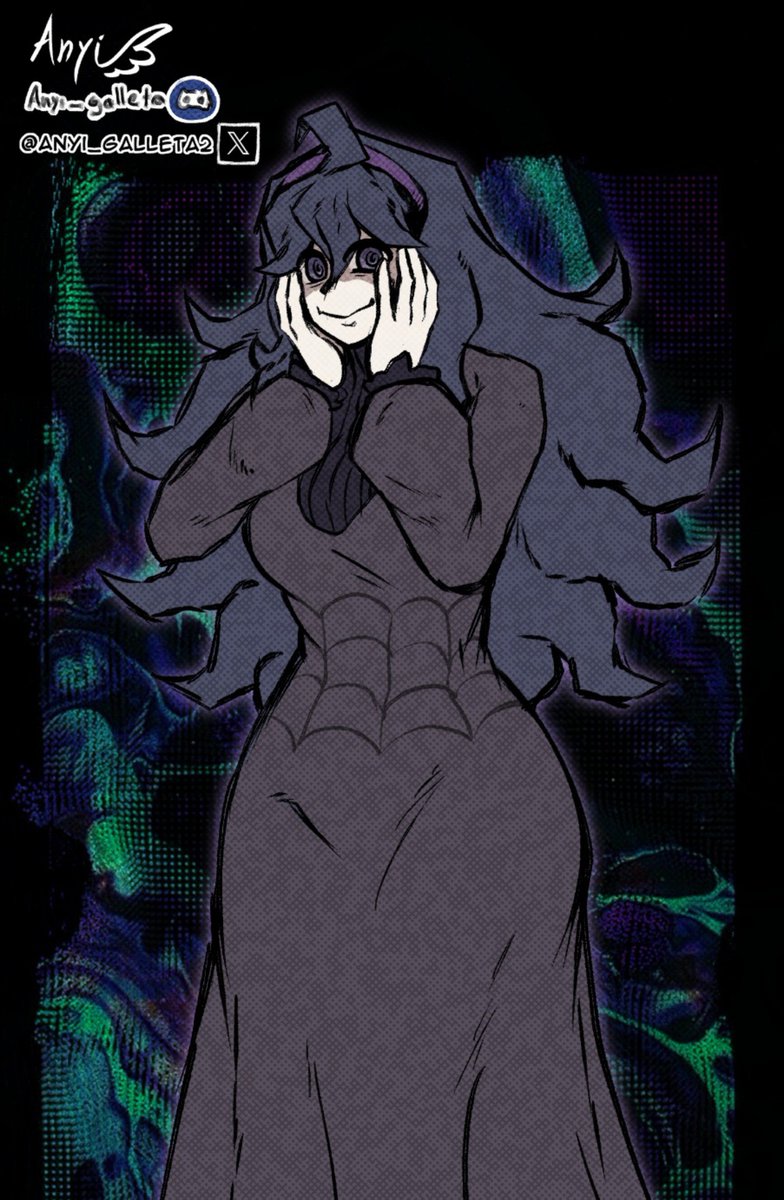 Anyi_galleta2's tweet photo. dibujo de Hex maniac potona https://t.co/fnLnEJNKO6