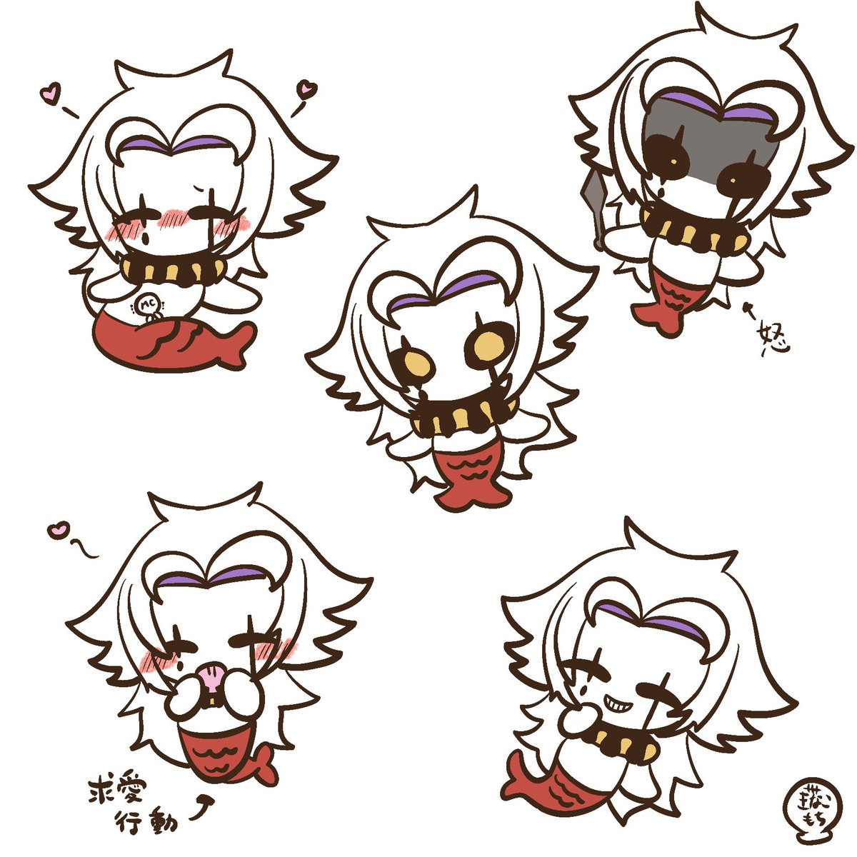 Kina910Omoti's tweet photo. 【捏造】
⭐️ 人魚化 https://t.co/w0xPLHZqbh