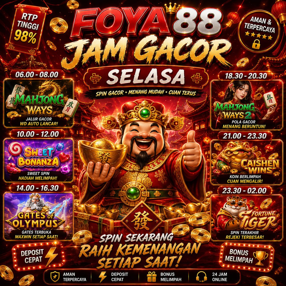 alyageyi's tweet photo. 🔥Slot Gacor Hari Ini
🔥 pecahan gak habis habis
🔥 situs gacor terpecaya 2026
🔥 pola gacor paling mantap
link slot gacor
╰┈➤ https://t.co/T3V5wbdVf5 https://t.co/SH6QuHm37M