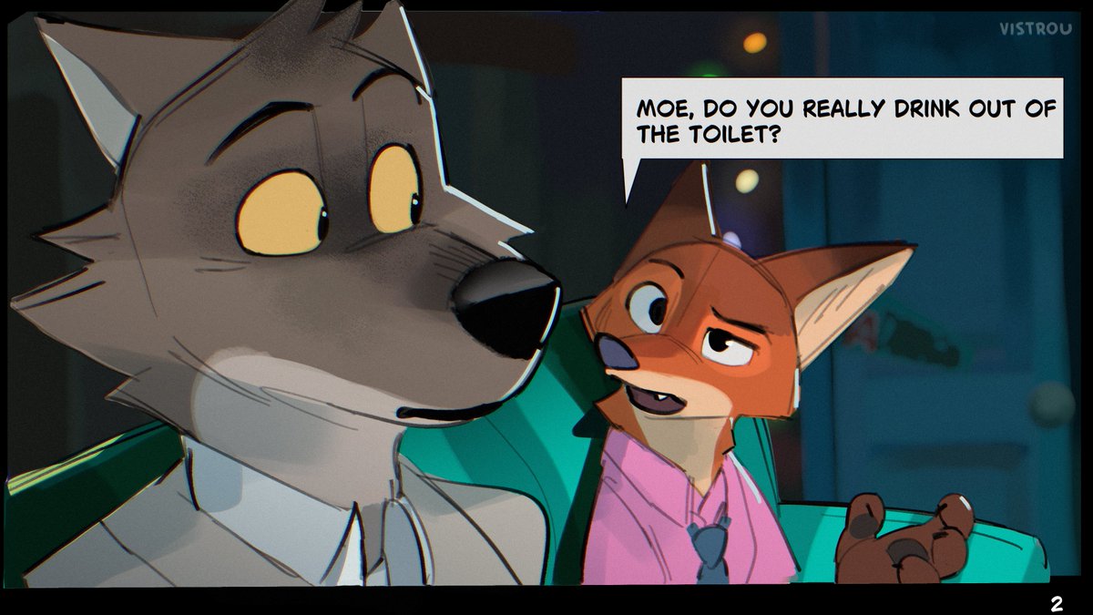Vistrou's tweet photo. Zootopia x The Bad Guys mini comic heh https://t.co/FXRGaGEIDv