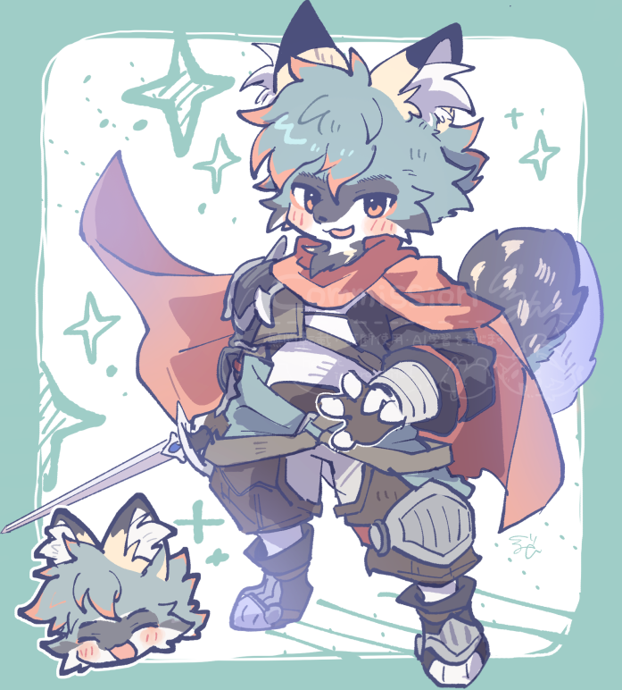 guruminn_M's tweet photo. もふもふ騎士 https://t.co/5eLiisy0bu