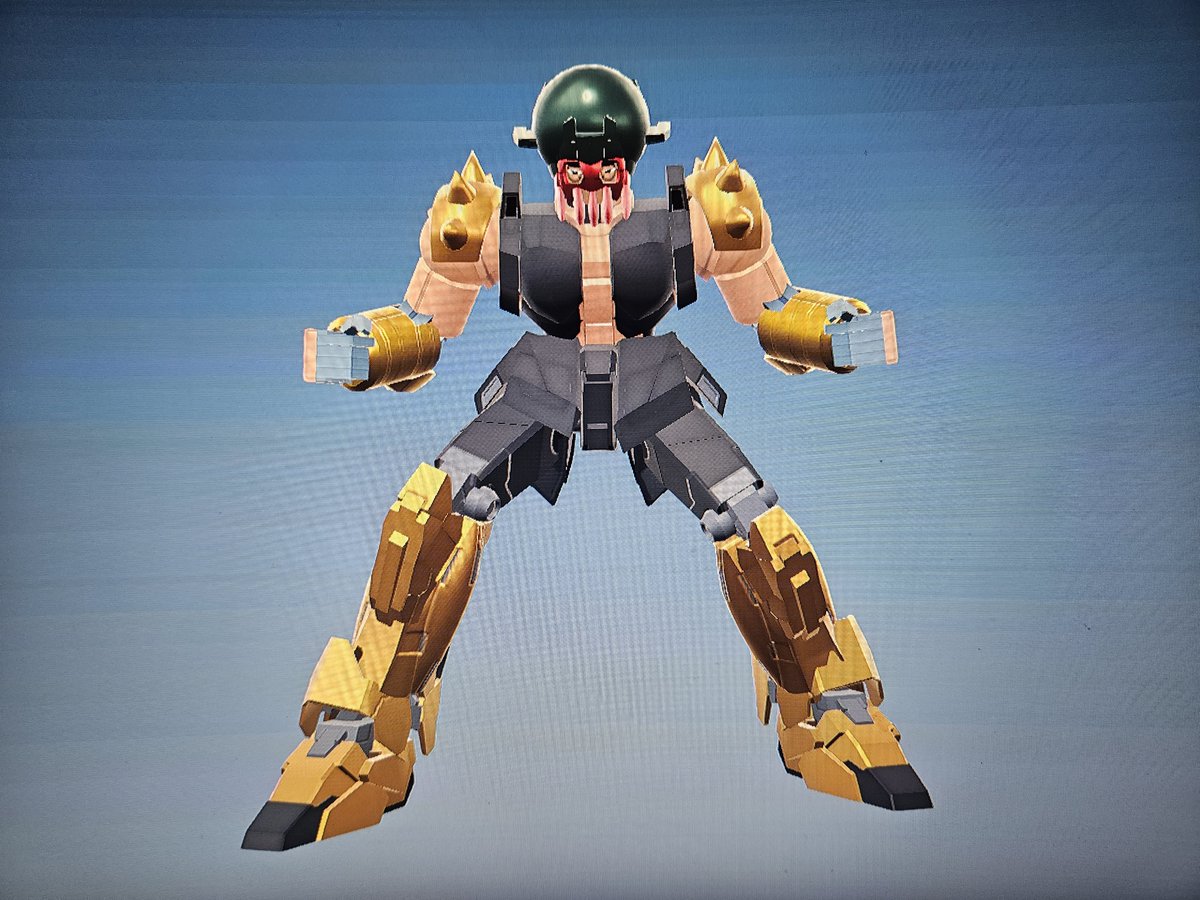 biohazard6127's tweet photo. @Cpl_sean 
#ガンブレ4
#北斗の拳
#ジャギ

「俺の名を言ってみろ」でお馴染みのジャギをSwitch2のガンブレ4で再現してみた。顔に全部ビルパを盛り込んだ。 https://t.co/K27K8zxP8N