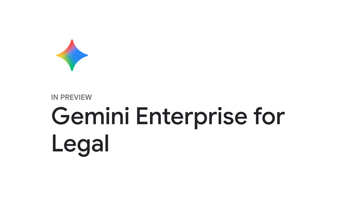 StockSavvyShay's tweet photo. $GOOGL is taking Gemini deeper into enterprise software with a new legal platform for contract review, regulatory monitoring and citation checks.

Gemini Enterprise for Legal is launching with customer data and prompts kept inside each organization’s private cloud environment and out of Google’s base-model training.