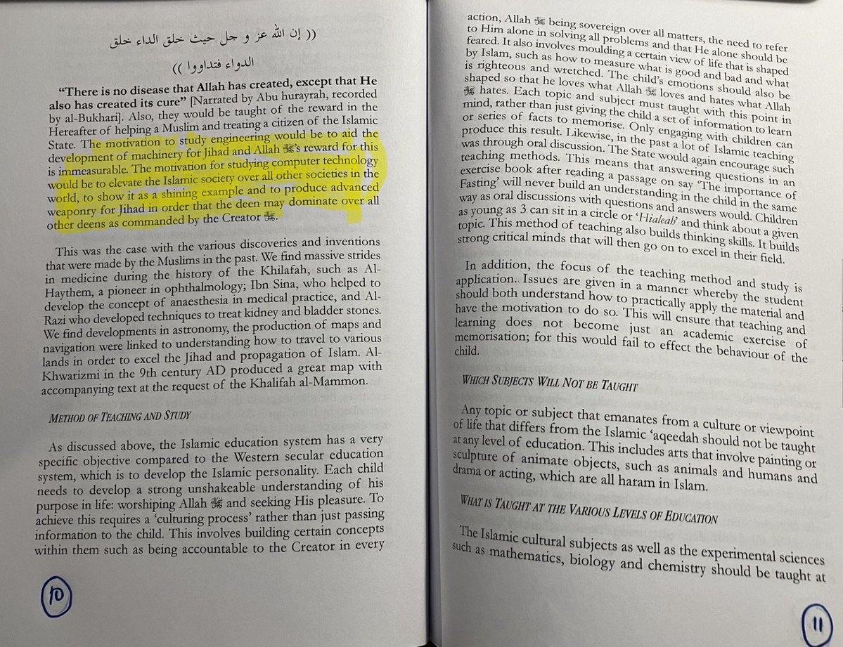 wduyck's tweet photo. Over ‘studie-oriëntering’. Kies richtingen die de jihad en bewapening ondersteunen. Wie schrijft dat? Farah Ahmed, Cambridge assistant professor op de Faculty of *Education*. Geen probleem voor deontologische codes. Dát is het resultaat van 400 jaar wetenschap na Newton op Cambridge. Het is érg. Onuitspreekbaar erg.