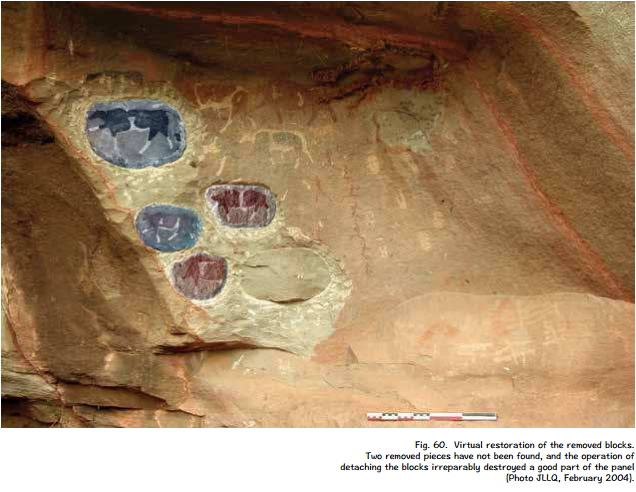 rhaplord's tweet photo. Some of the best South African cave paintings were vandalised by art collectors and taken to Western museums https://t.co/zCEbz7SmTG