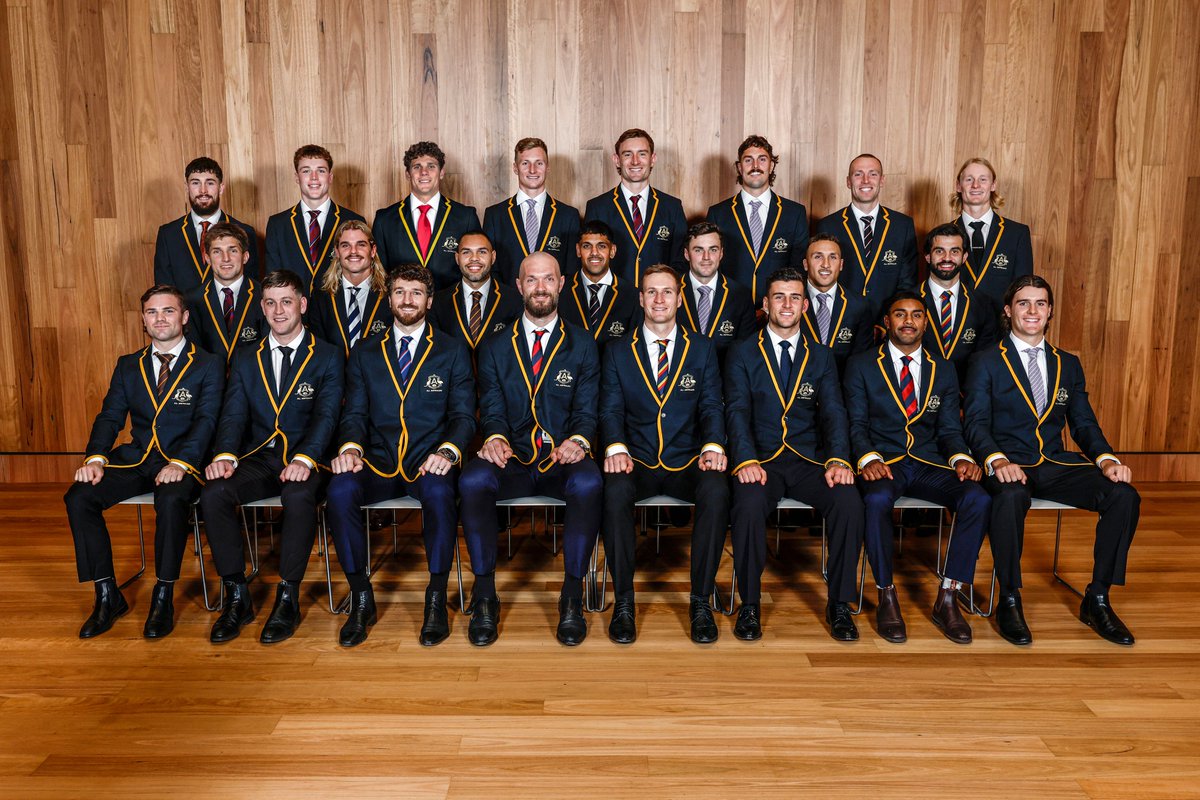 AFL's tweet photo. The 2026 AFL All-Australian team 🤩

#AFLAwards https://t.co/J3x4fS7szE