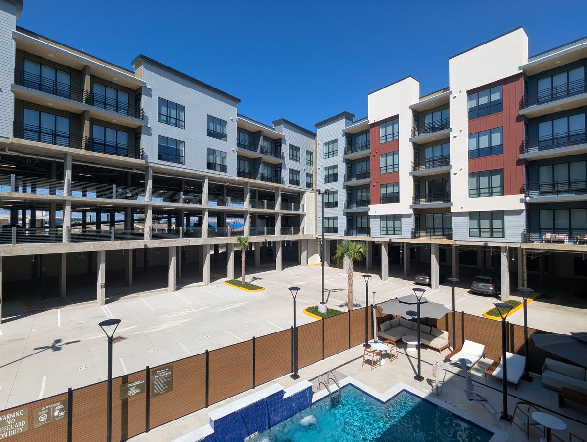 mateoatwi's tweet photo. Throwback to one of our first hallmark projects. This apartment complex in Metairie, Louisiana really helped us take off as a manufacturing organization. It enabled us to purchase 3 more machines and expand our product offering significantly. Need help executing on a large noncombustible project, reach out to our sales team!