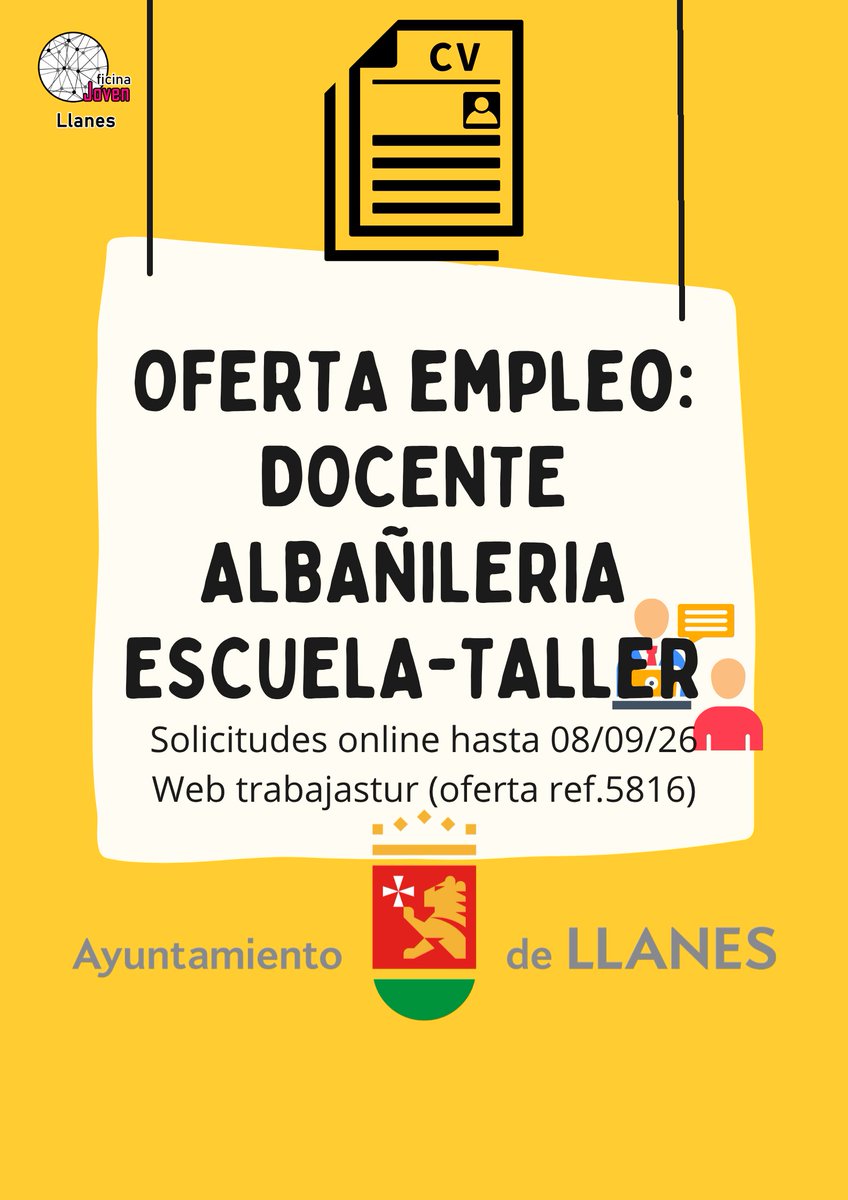 OIJ_Aller's tweet photo. Contrato a jornada completa hasta el 31 de Marzo de 2027 https://t.co/bJUwmReBXf