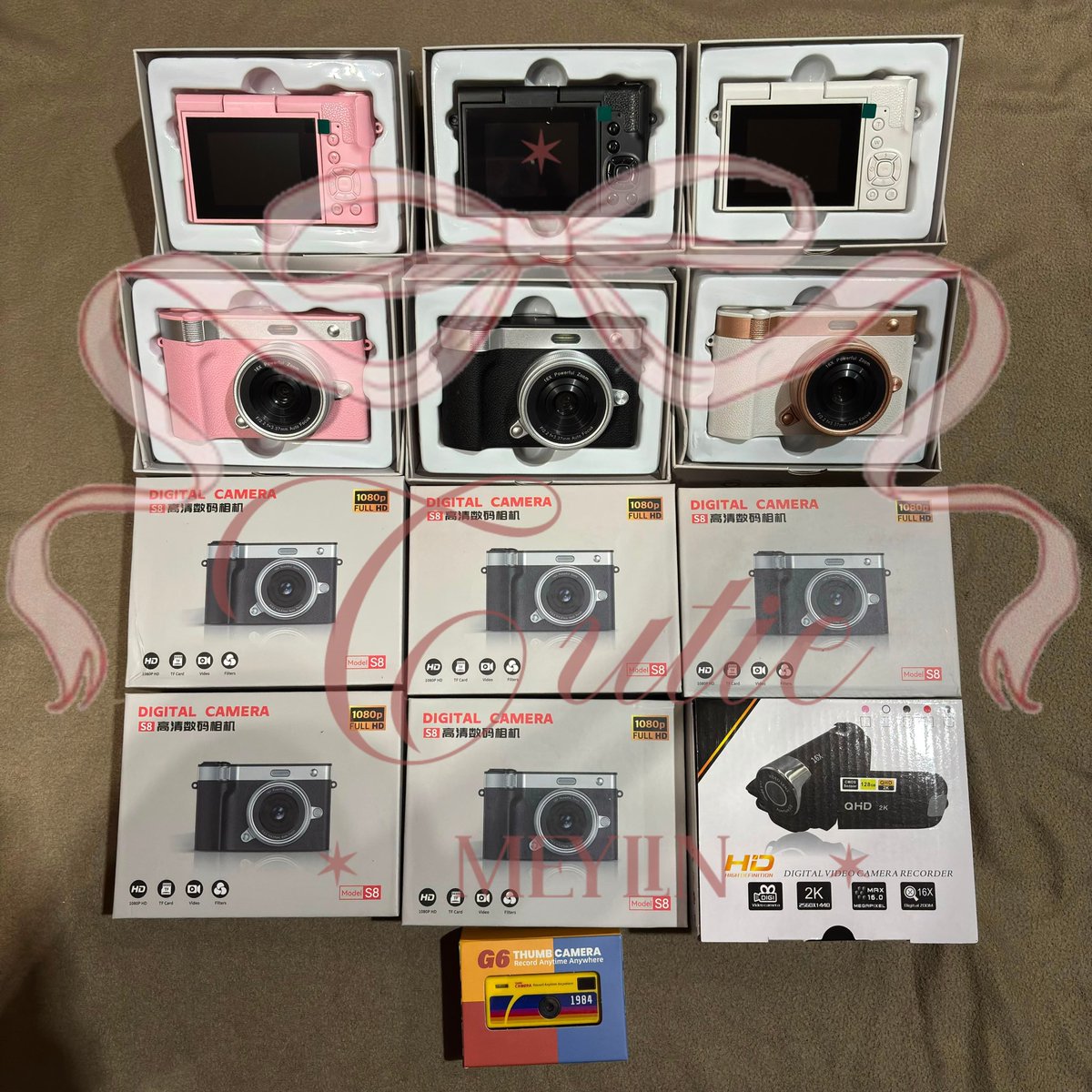 cutiemeylin's tweet photo. OPEN PRE-ORDER🇲🇨

🗓️25 - 29 Agustus 2026

౨ৎ Flip Digicam with Flash
🏷️ IDR 140.000 no memory
🏷️ IDR 180.000 with memory 64gb

🚢 tax 28k
✅ Ada GO

📍Surabaya, Jawa Timur

for order or more detail info DM me or contact me trought WA
╰┈➤ˎˊ˗ https://t.co/aeqbnY2q6s https://t.co/m4L4U6aDvA