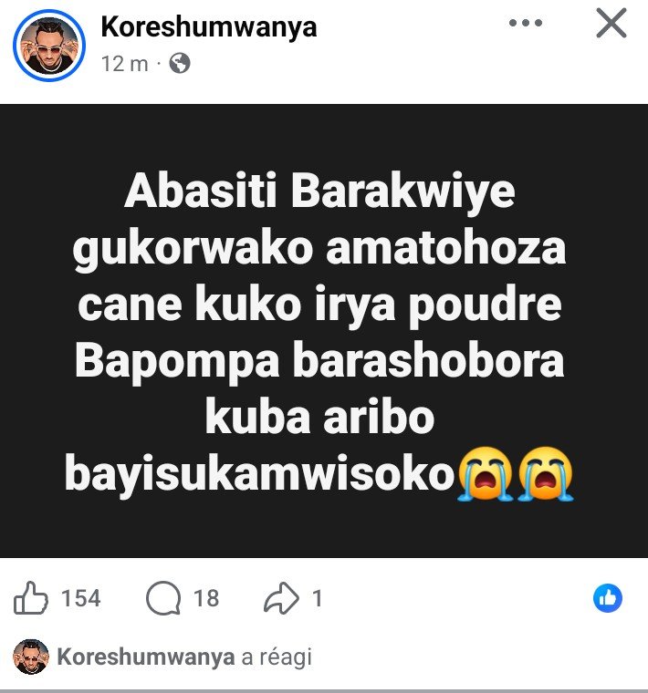 kavukire56's tweet photo. @rugbob78 Utwika yivuyemo arabivuga https://t.co/TlZXDnWEc7