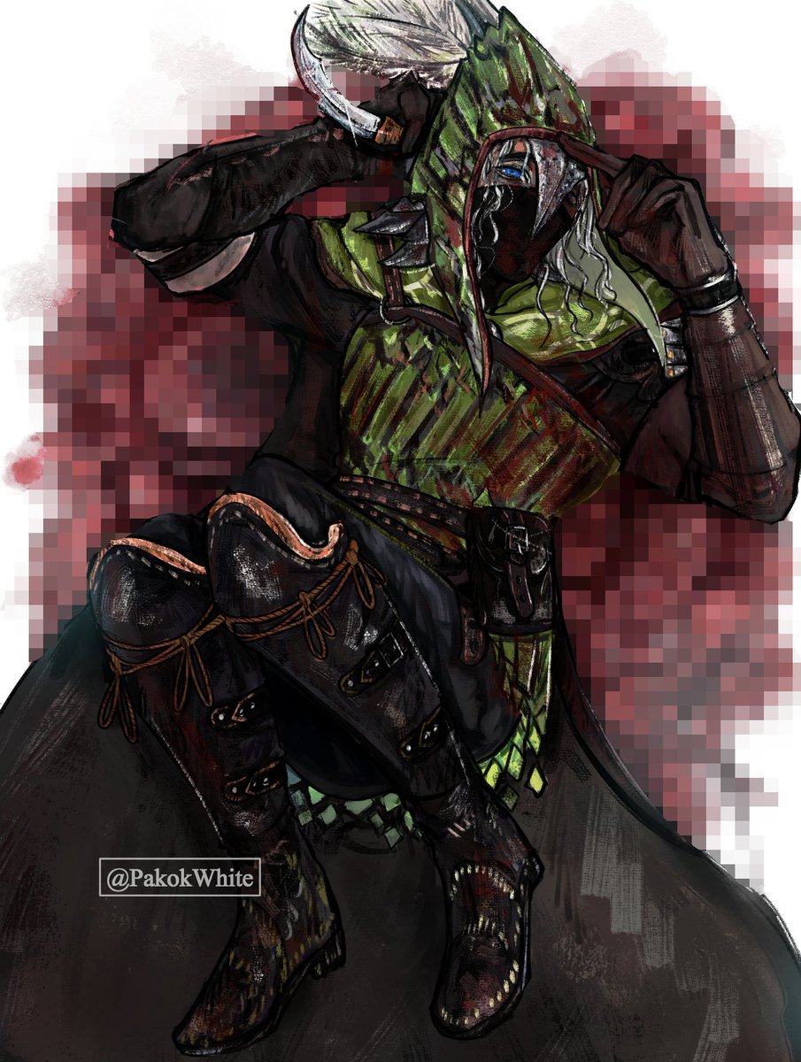 PakokWhite's tweet photo. Finally, I managed to get past the artwork that I’d been struggling so much to continue🥳
#NIGHTREIGN #ELDENRING https://t.co/9pGOXz9zkq