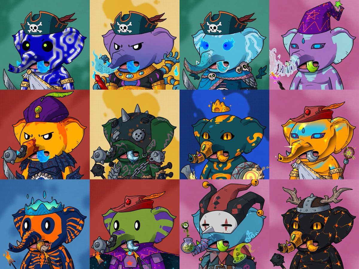 sebashbar's tweet photo. 🔥 TUSKIES MINT — AUGUST 28, 2026 🐘

To celebrate, they giving away a Sartie NFT for our Community! 🎁

🐘 Follow @sartieshbar @JungleVerseW3
❤️ Like &amp; Repost
👥 Tag your friends https://t.co/A1W4xFJSW4