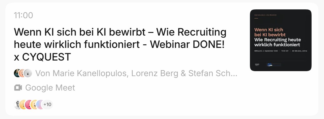 recrutainment's tweet photo. Der Bewerbungs-Tsunami: Unser Webinar mit DONE! Berlin am 2.9.2026 um 11 Uhr

https://t.co/LJv78YvUiH https://t.co/GhAr7p7XUF