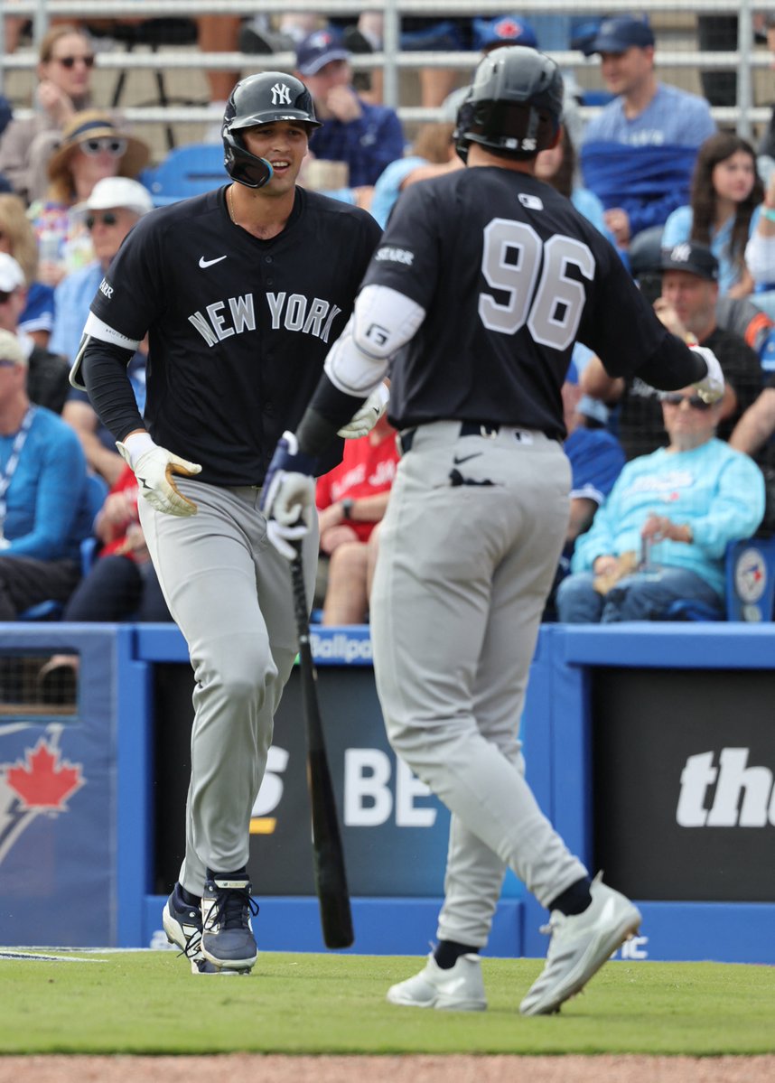 RyanGarciaESM's tweet photo. Since August 4th, the Yankees have scored 60 runs.

22 of those 60 runs have been either George Lombard Jr. or Spencer Jones. https://t.co/XLSWAQfFtF