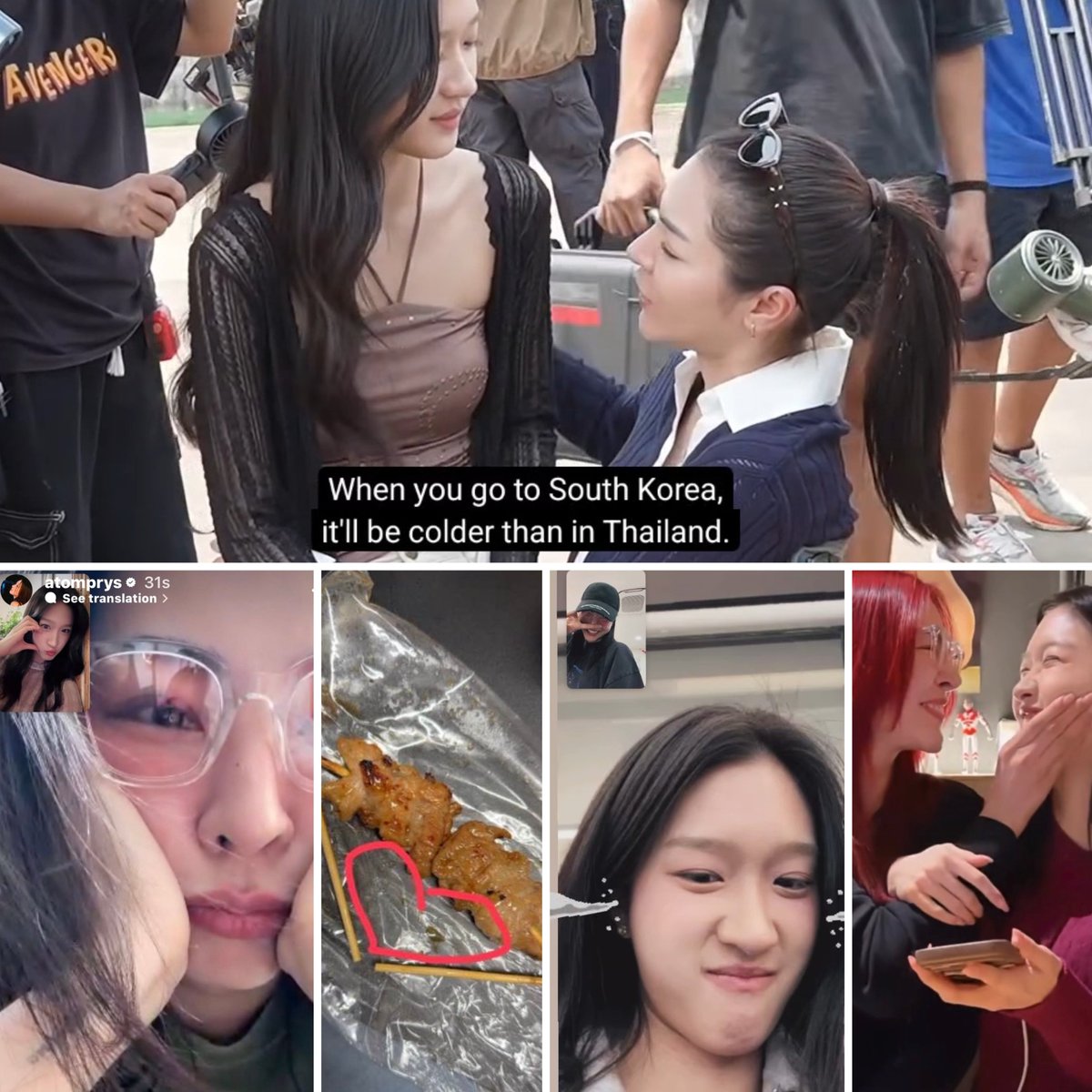 im_myouison2's tweet photo. She was so serious about their LDR era 🤣 

#FayePeraya #AtomPariya
#BTSBrokenOfLoveQ15 https://t.co/T1WwAyx7H9