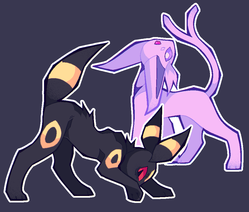 Vinqou's tweet photo. celestial gen 2 eevees https://t.co/TzNkucKRkG