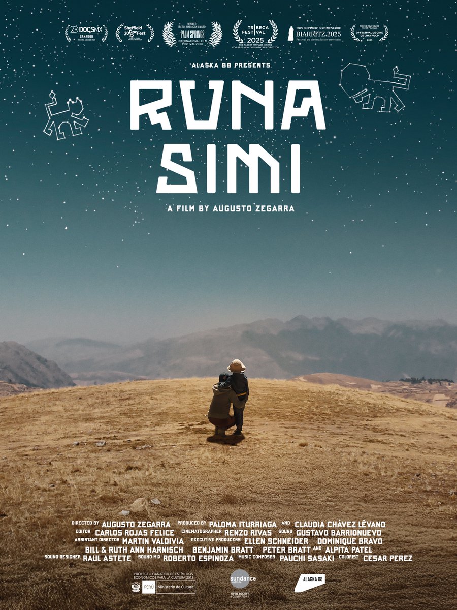 TheFilmStage's tweet photo. Our exclusive trailer premiere for Augusto Zegarra’s acclaimed documentary #RunaSimi celebrates a Peruvian sensation.
Watch ahead of an opening at @DCTVny this Friday: https://t.co/CX77FF44BI https://t.co/m5XnDwxcU5