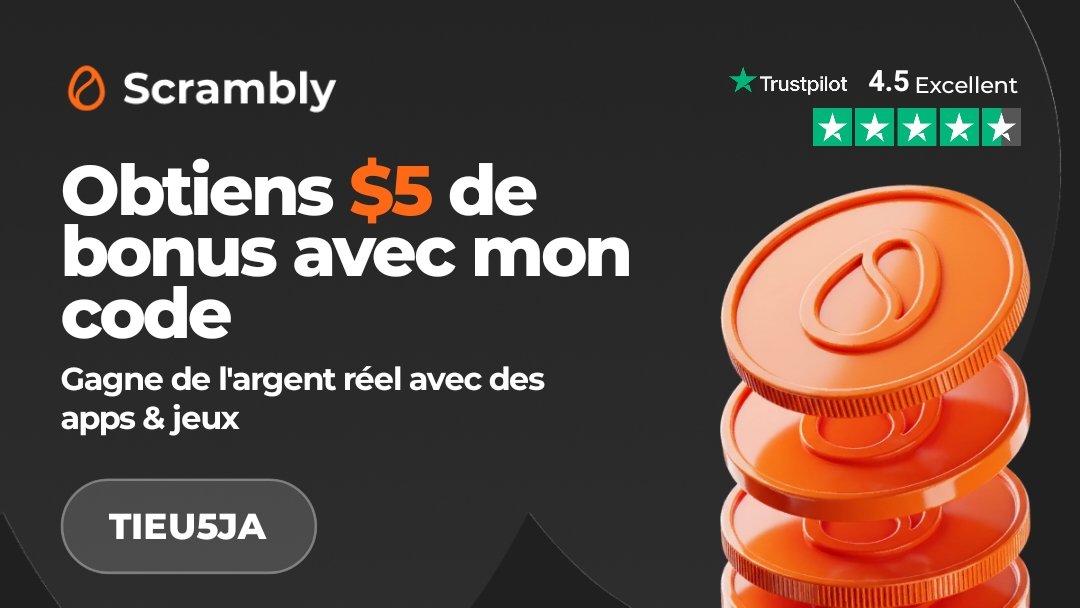 Corei203's tweet photo. Rejoins-moi sur Scrambly et obtiens un bonus de 5,000 coins ! Utilise mon code TIEU5JA ou ce lien : https://t.co/LXycce4fh5 https://t.co/bbdYSH1qCZ