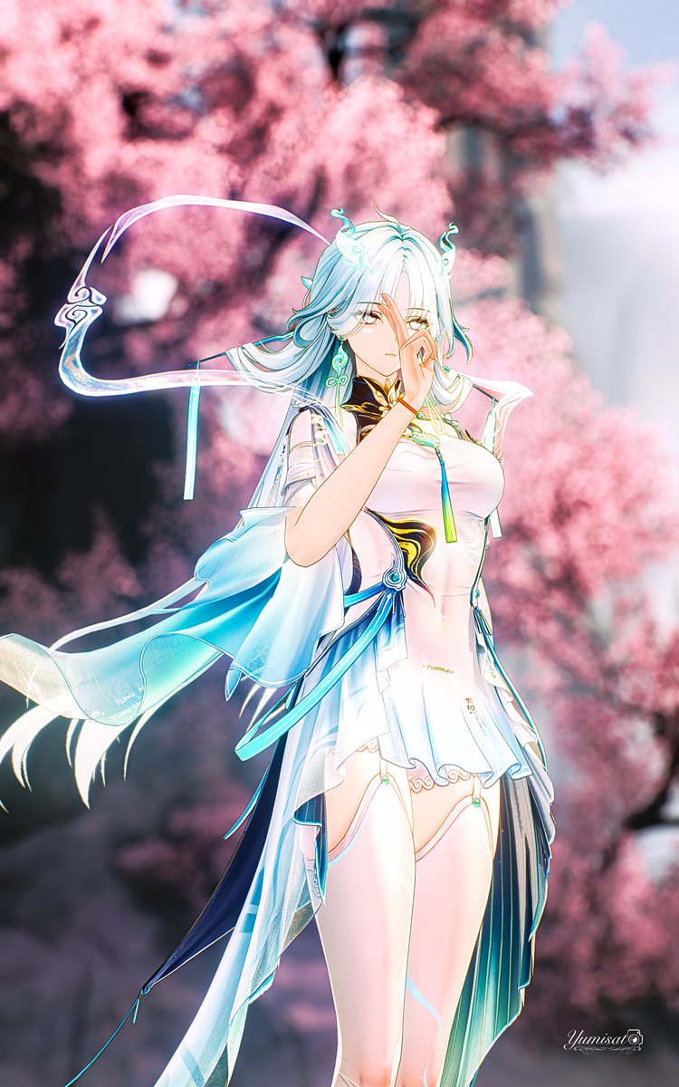 Yumisatutubrrr's tweet photo. 【 清宵 / Qingxiao】
春色の眼差し
"A Spring-Colored Gaze"

#WuwaVisuals #鳴潮 #WutheringWaves
(Tap &amp; Load in 4k) https://t.co/rPqp6VgGPP