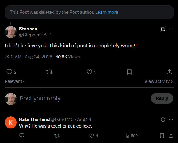 StephenHA_Z's tweet photo. It's always worth calling BS out.... @ashleyeeleanor https://t.co/wHVrC4oOwB