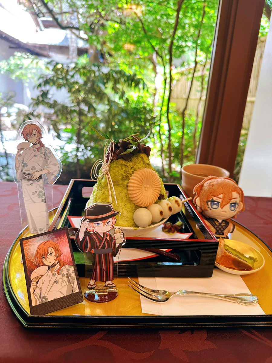 shigurenrly's tweet photo. 本日文スト友達とart展行ってかき氷とカフェも行けて久しぶりに優雅な休日で幸せでした😌

 #休日の過ごし方   #カフェ巡り https://t.co/fiEsKqmGte