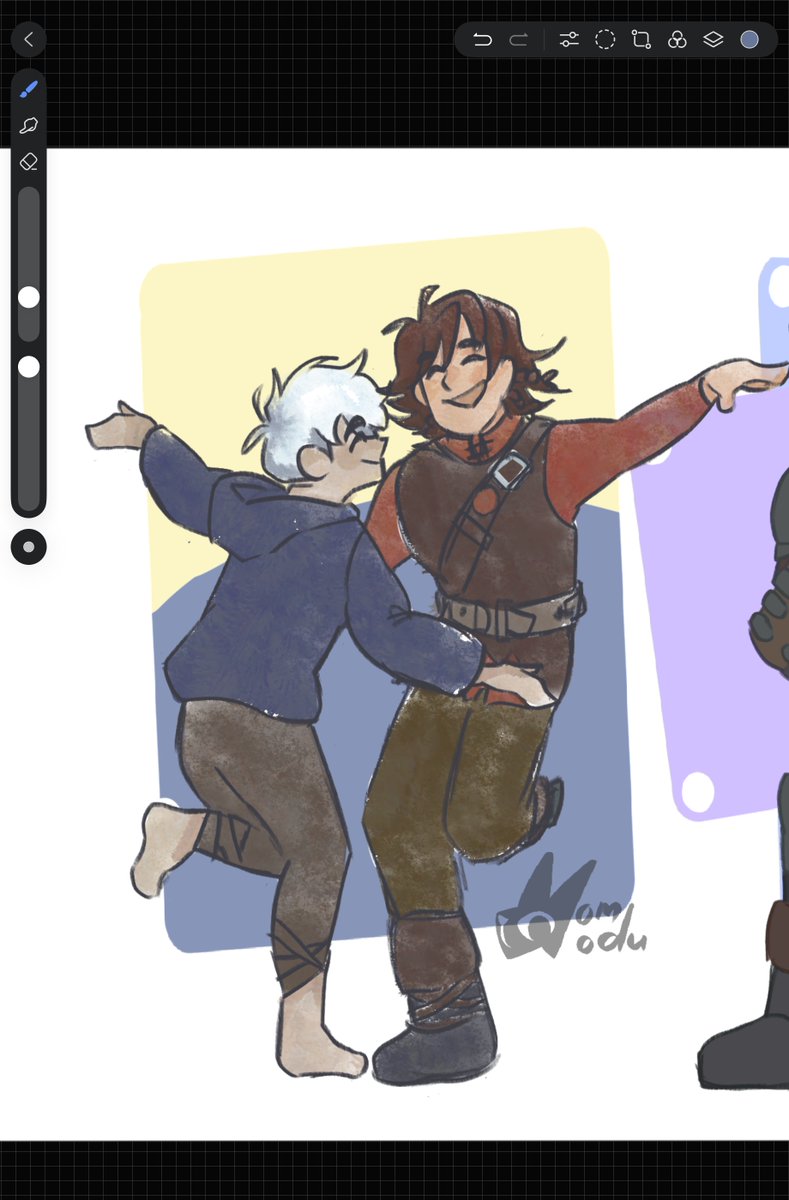 MapleMomModu's tweet photo. La la la~
Dancing Practice, 2/?
#HiJack #FrostCup #Hiccup #JackFrost https://t.co/Ah4vbFBPq2