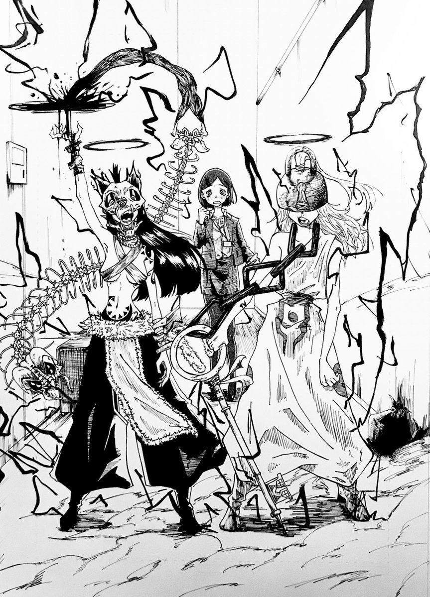 shikinami_nami's tweet photo. こういうギャップとても好きなのわかる？
 #漫画 #漫画家志望 https://t.co/dobwXO6VpN