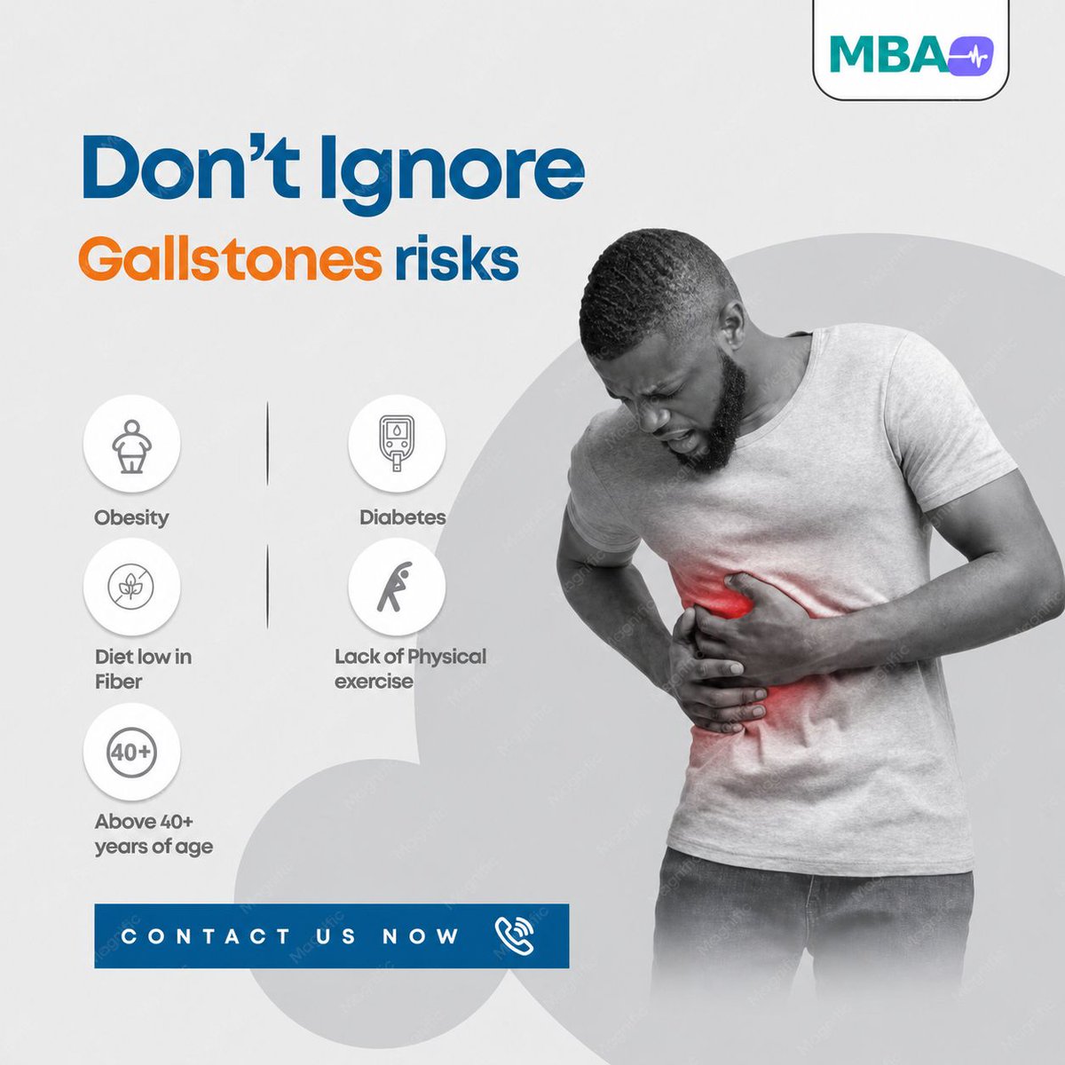 mbasurgery's tweet photo. Gallstones can remain silent for years but when one blocks a bile duct, it may cause sudden and severe abdominal pain. Knowing the warning signs can help you seek care early. 🧵 https://t.co/i4BcnjmnF1