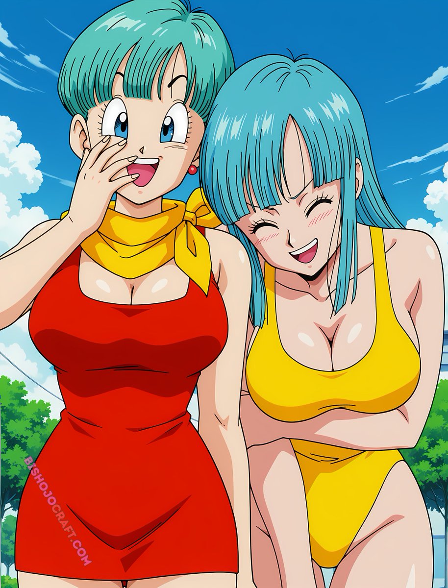 BishojoCraftSFW's tweet photo. Bulma &amp; Maron | Dragon Ball Z

#bulma #dragonballz #maron #animegirl #aianime https://t.co/4ZGZiEuX11