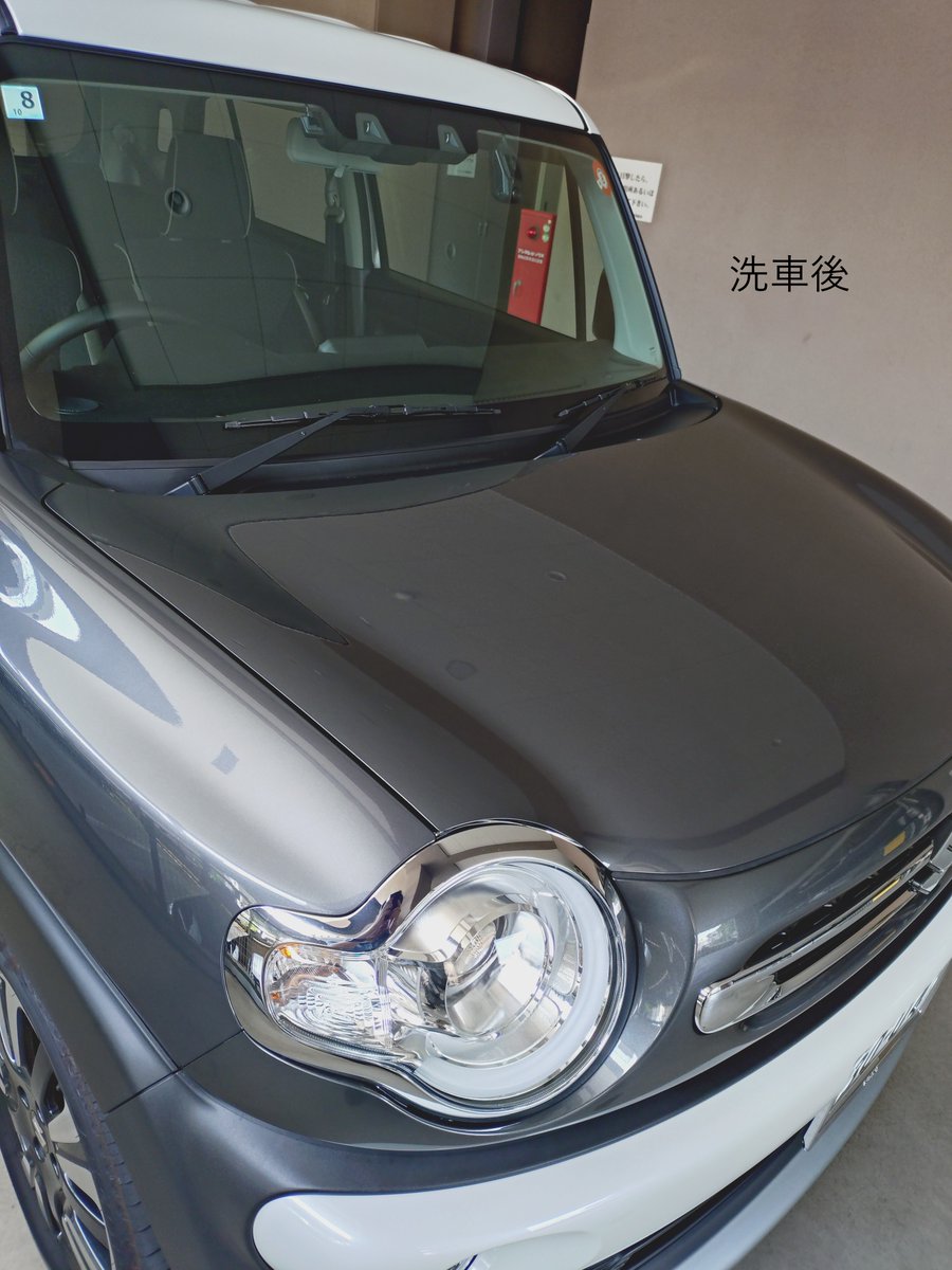 eijifuna's tweet photo. @nagarasensha 
洗車後の拭き上げにビギナーズラックを使用しました。
こってり水シミありましたが、洗車でサッと水シミが落ちました。ステッカーは、マグネット化しました。
＃洗車ウィーク
＃ながら洗車で楽しく継続
＃洗車後の拭き上ならビギナーズラック https://t.co/HyShDWB8I0