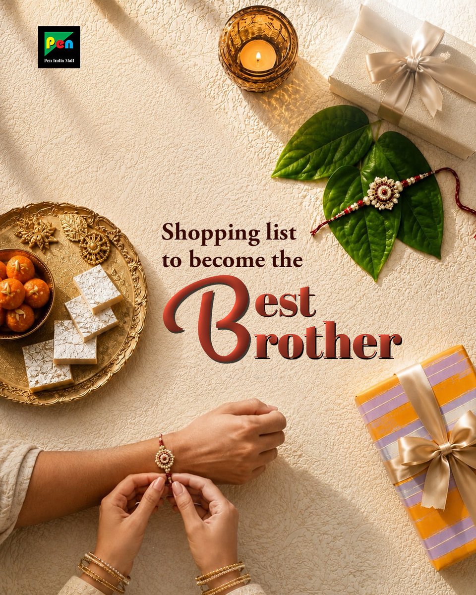 penindiamall's tweet photo. Your Rakhi shopping checklist starts here 🎁
Find it all at Pen India Mall

#PadhaaroSaPenIndiaMall #RakshaBandhan #RakhiShopping #Jodhpur #BestBrother https://t.co/MLgqsee664