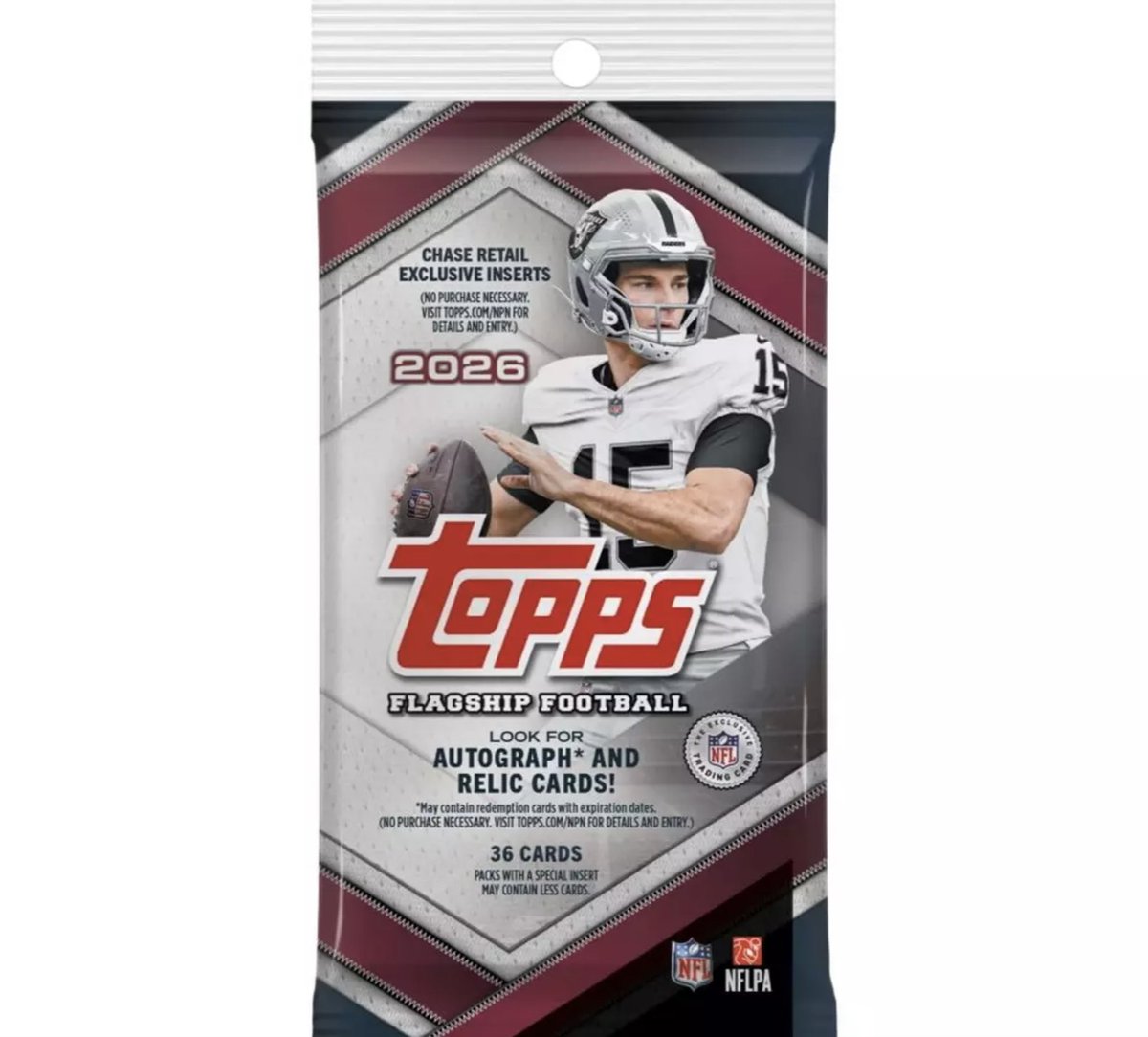 snkr_twitr's tweet photo. AD: 2026 Topps Flagship NFL Boxes on Scheels 

Value https://t.co/mm04n0mnPr
Fat Pack https://t.co/VWkOIu5wlA
Hanger Box https://t.co/mdXVg8bbIY
Mega https://t.co/RoedaUjPsx https://t.co/kRDbMQDJ9Q