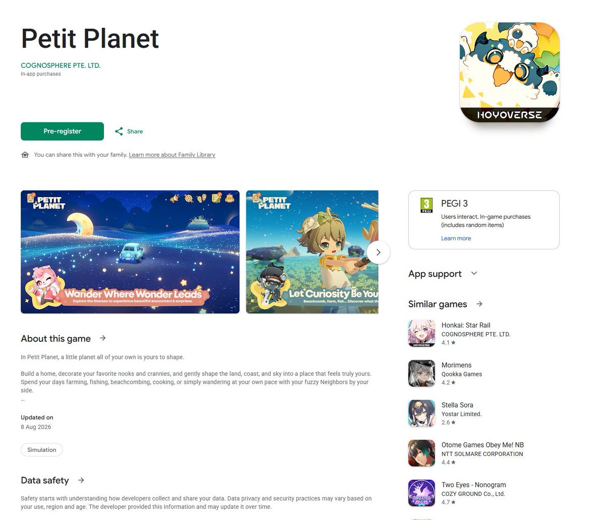 PetitPlanetWrld's tweet photo. PETIT PLANET WILL BE LAUNCHED SOON

You can now register on the PlayStore and App Store

#PetitPlanet #プチプラネット https://t.co/73CS0nYVFd