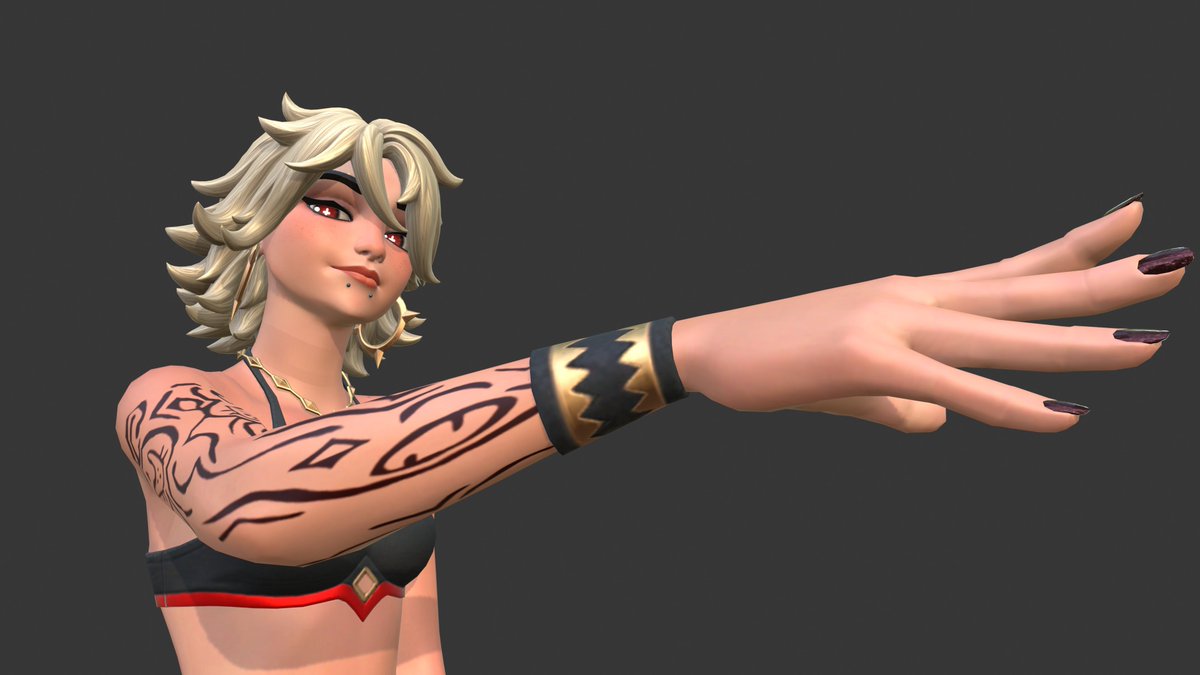 appelsiet's tweet photo. @Fortnite Day 44 of asking fortnite to add a tattoo style for summer slayer joni
Re-tweet to spread the message
@Fortnite @FortniteStatus
#fortnite #joni #highstakesclub
#givejonitattoos https://t.co/6JwlfDGDQ7