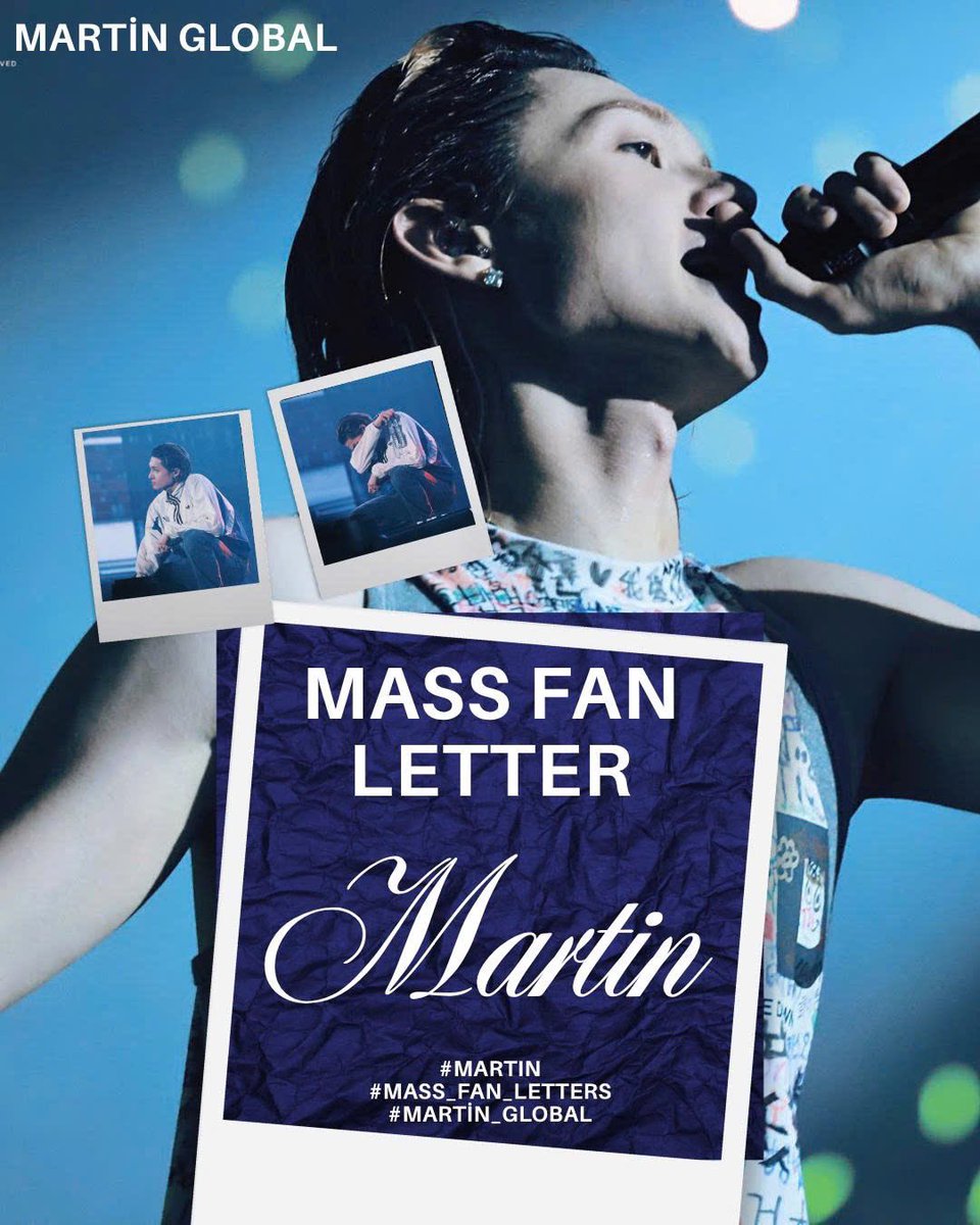 MARTINGLOBAL_'s tweet photo. MASS FAN LETTER FOR MARTIN 💌

Share your heartfelt words, tell him how proud you are of him, and remind him how much his talent and hard work are appreciated. Pls remind Martin to take good care of himself, stay healthy, get enough rest. 🧡

#MARTIN #마틴 https://t.co/18vtUOu5cR
