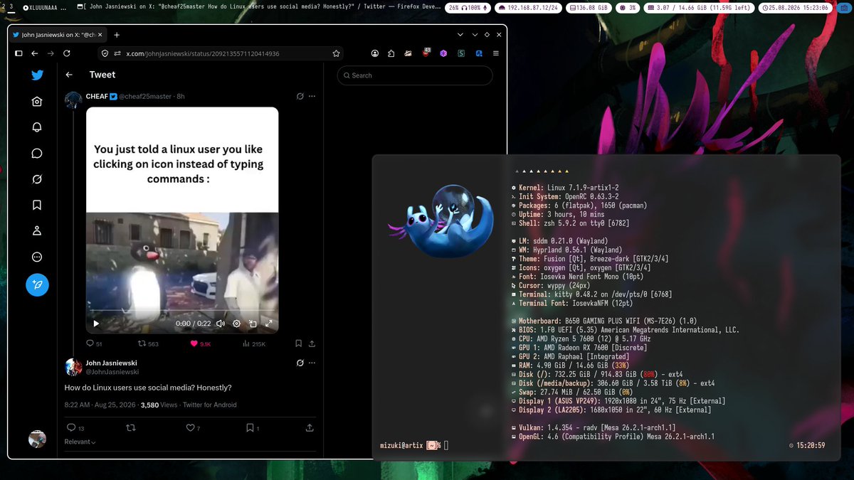 DiamantOpp's tweet photo. @JohnJasniewski @cheaf25master this might seem absolutely insane but we have this thing called a "browser". it lets you use websites, like this one https://t.co/UoAmdBsdow
