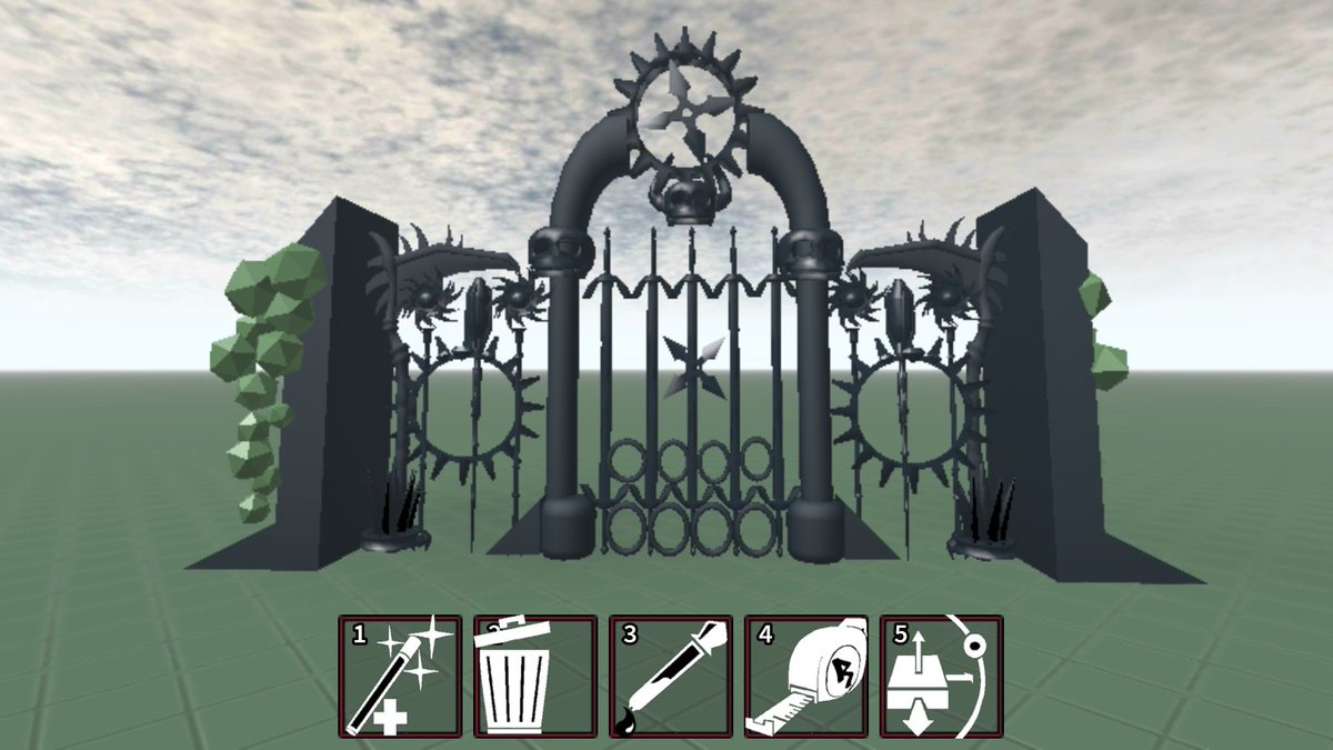 Lempipa1210's tweet photo. I found this cool game where u can make mesh build / stud build 
(the game is Nezzera and you should check it out)
#roblox https://t.co/BDfioGsCPM