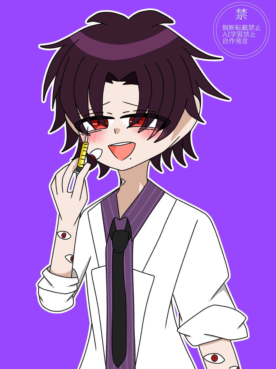 njedvxYKZeIH0NE's tweet photo. #妖はじFA
引用先の合作にて💉さんを描きました〜 https://t.co/oqzEiCwdiI