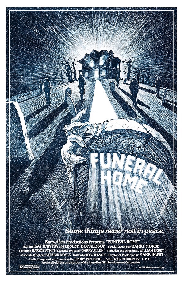 EugWSerra's tweet photo. On October 3, 1980, Funeral Home (A.K.A. Cries in the Night was released. #FuneralHome #LeslehDonaldson
#KayHawtrey #AlfHumphreys #HarveyAtkin #JackVanEvera #BarryMorse https://t.co/n3HtoBZwli