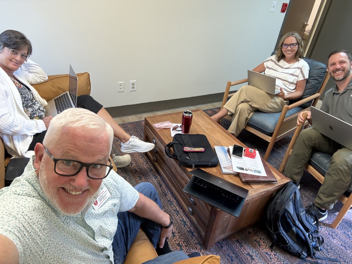 DRayDavis's tweet photo. Yesterday, Mon Aug 24, 2026, we filled our last role and held our first full team meeting of the Tom Elliff Center for Missions @univofmobile!
Pray for us as we launch the center on Fri morning, Aug 28!
Our students were #DesignedForMore #ForTheKingdom
#ToTheWorld https://t.co/iZt7PreVaS